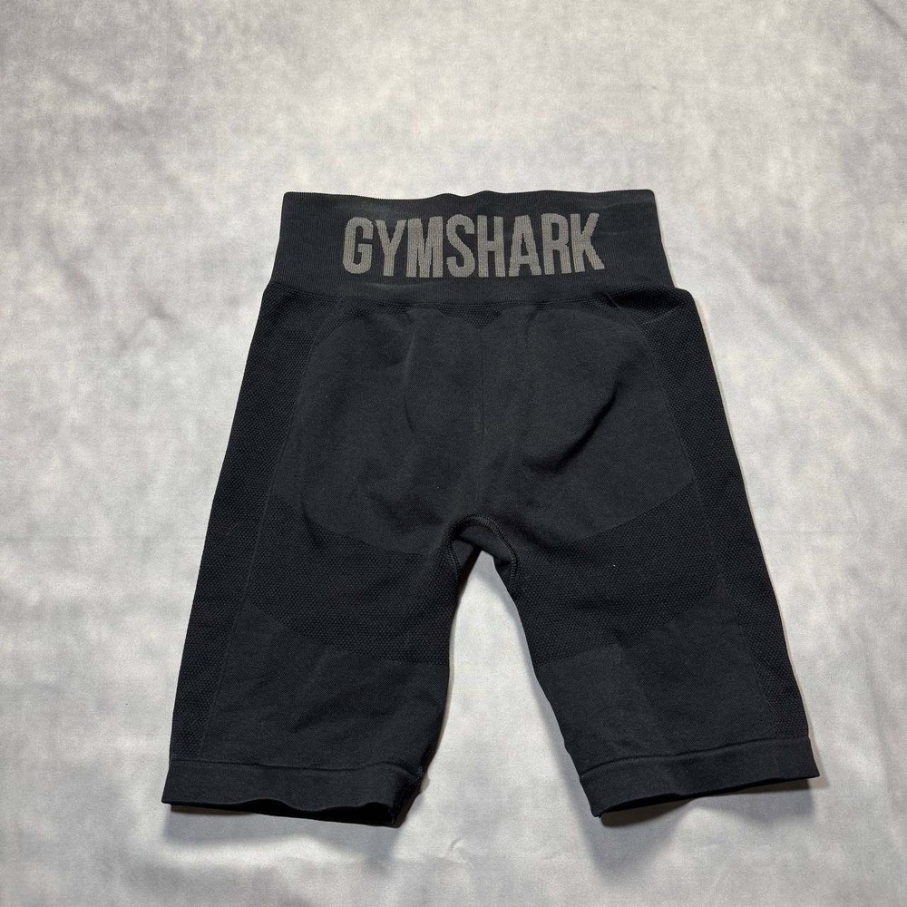Gymshark Vital Seamless 2.0 Shorts Black High Waisted Athletic Biker Shorts S